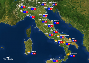 meteo italia martedì 29 ottobre 2019