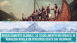 Riscaldamento Globale lo scioglimento dei ghiacci in NORVEGIA rivela un percorso usato dai VICHINGHI